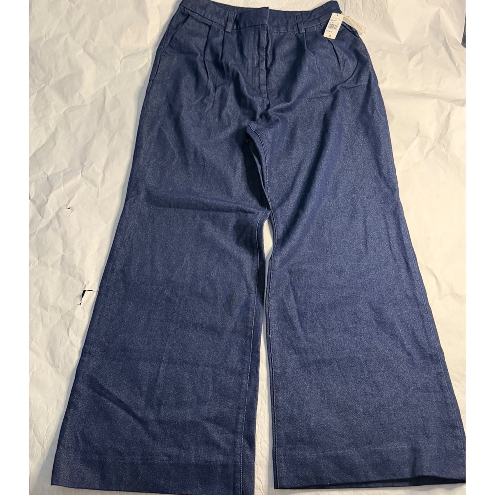 Favorite Daughter Vienna Womens 18‎ Wide Leg Denim Jeans Indigo Trousers Pants
